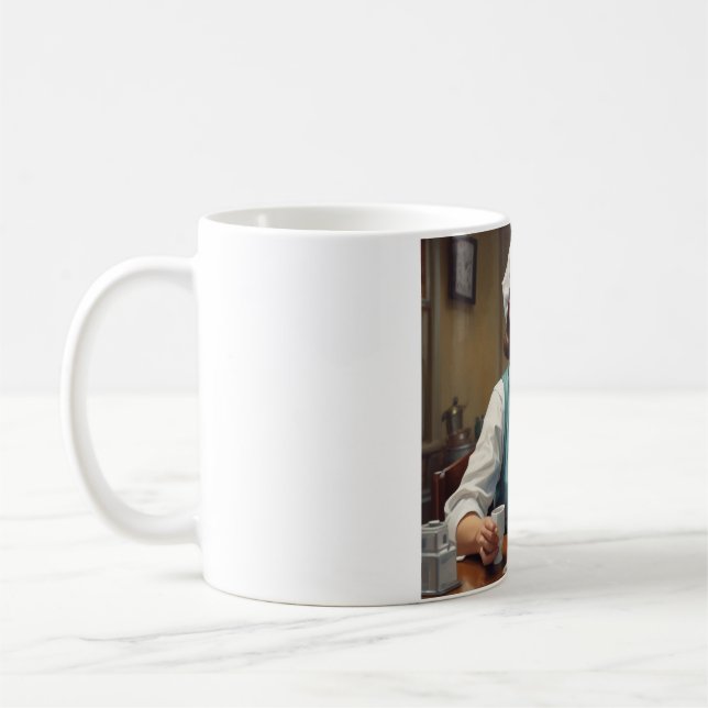 Kaffee, Patient und Sarcasm: Mit einem Lächeln tri Kaffeetasse (Links)