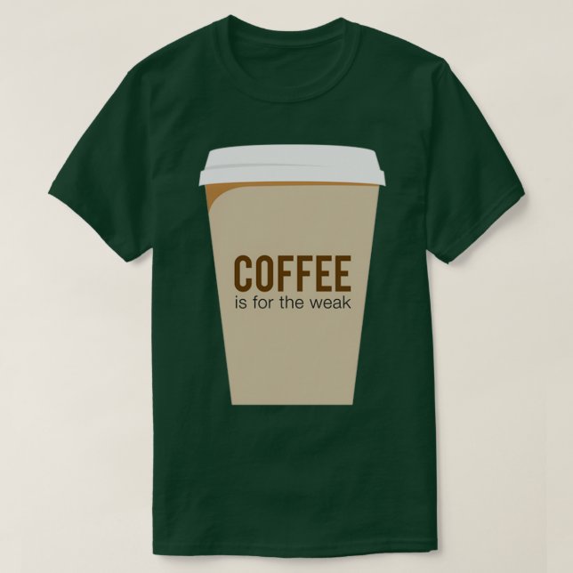 Kaffee Pfote Wer das braucht T-Shirt (Design vorne)