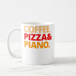 Kaffee Pizza Und Klavier Kaffeetasse