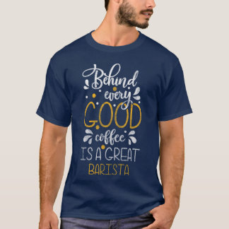 Kaffee-Portafilter Milch Kaffebohne vintage T-Shirt