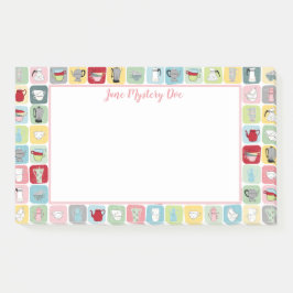 Kaffee Post-it Klebezettel