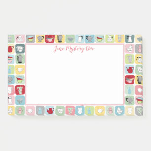 Kaffee Post-it Klebezettel