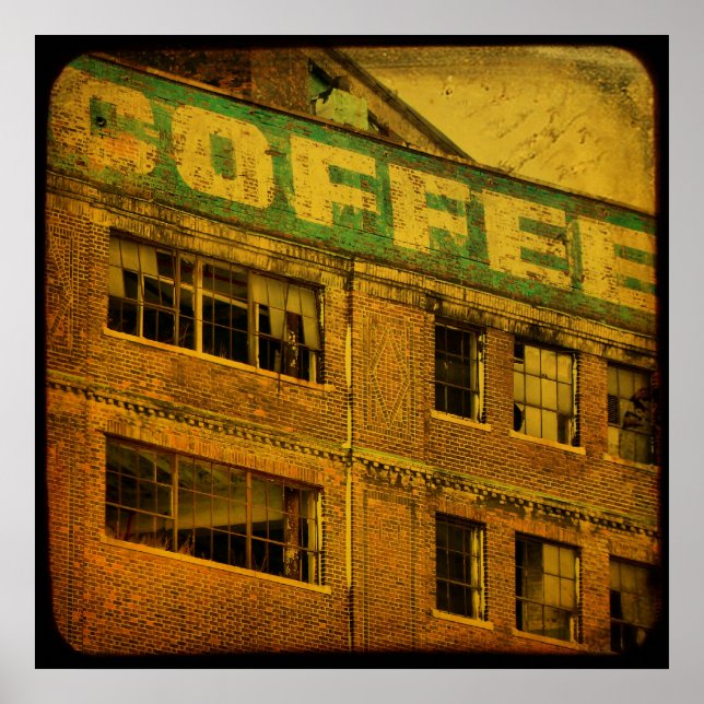 Kaffee Poster (Vorne)