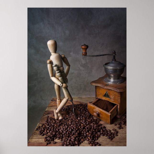 Kaffee Poster (Vorne)
