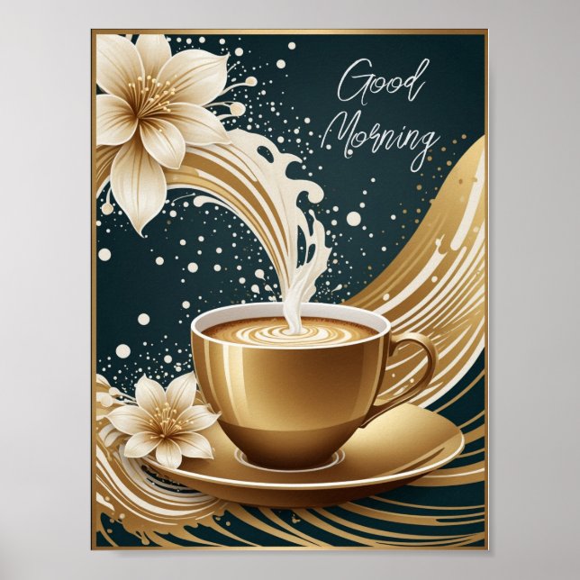Kaffee Poster (Vorne)