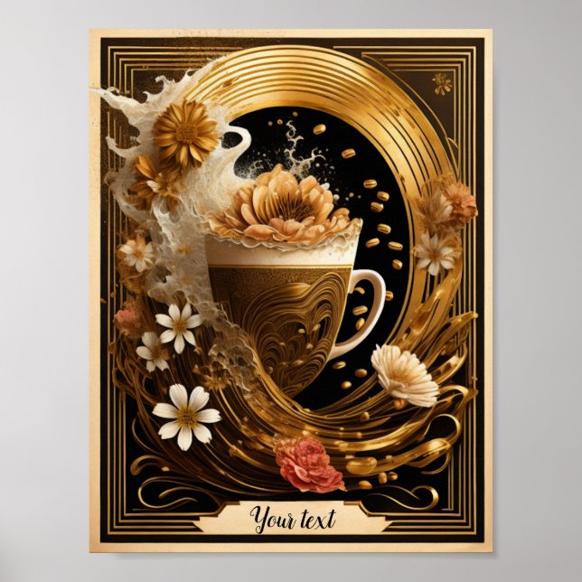 Kaffee Poster (Vorne)