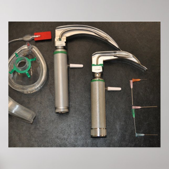 KAFFEE POSTER FÜR ANESTHETISTE (Vorne)