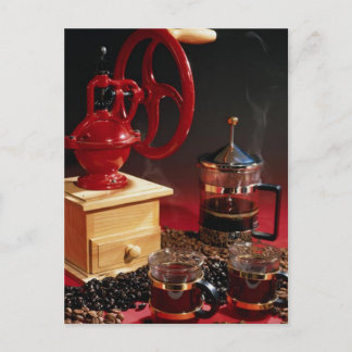 Kaffee Postkarte
