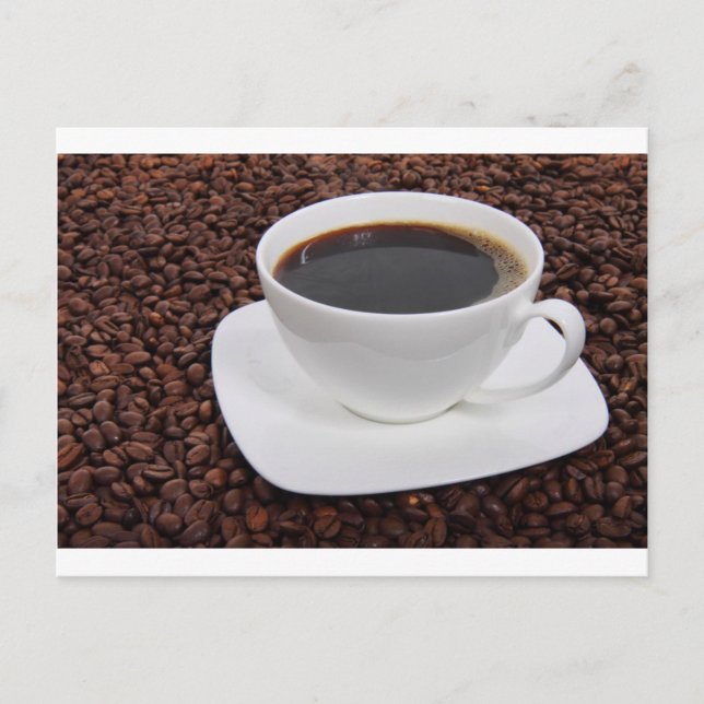Kaffee Postkarte (Vorderseite)