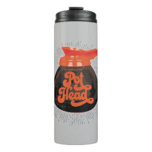 (Kaffee) Pot Head Thermal Tumbler Thermosbecher