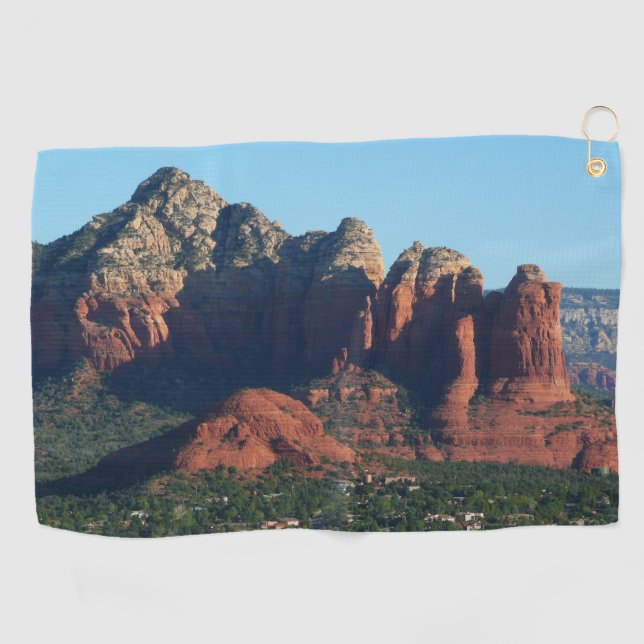 Kaffee Pot Rock I in Sedona Golfhandtuch (Horizontal)
