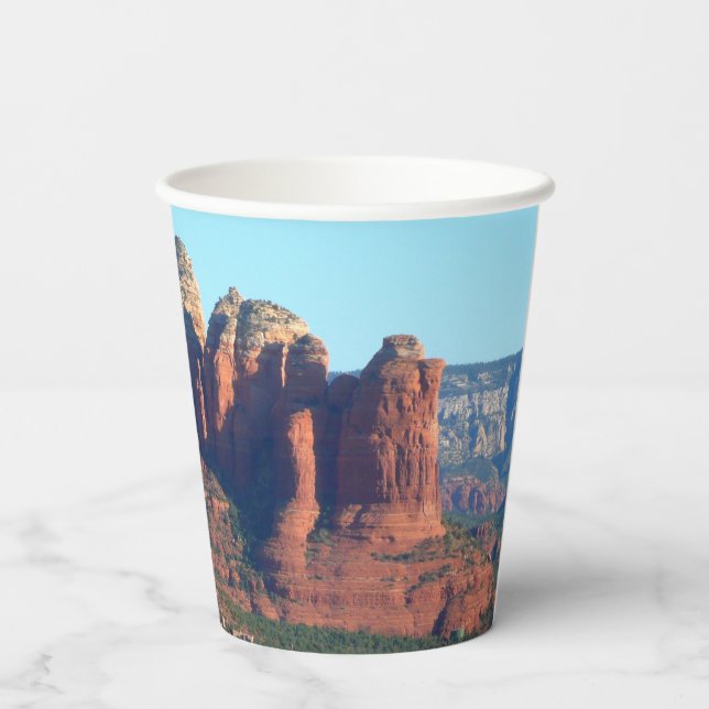 Kaffee Pot Rock I in Sedona Pappbecher (Rückseite)