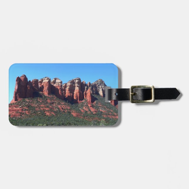 Kaffee Pot Rock II in Sedona Arizona Gepäckanhänger (Vorderseite horizontal)