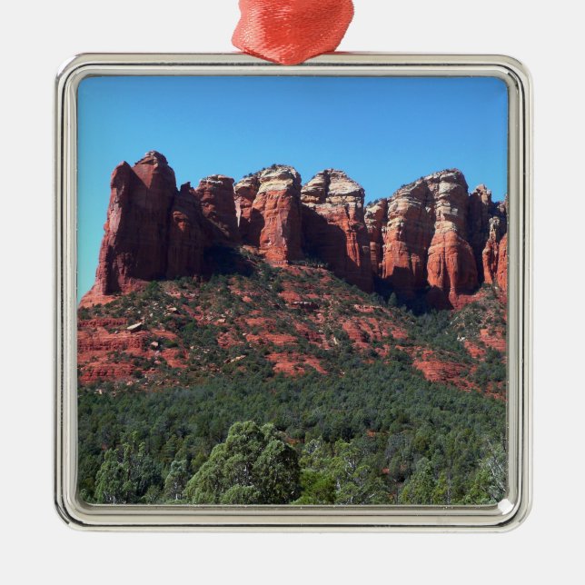 Kaffee Pot Rock II in Sedona Arizona Ornament Aus Metall (Vorne)
