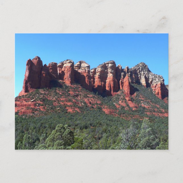 Kaffee Pot Rock II in Sedona Arizona Postkarte (Vorderseite)
