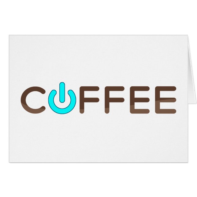 Kaffee Power (blau) (Vorderseite (Horizontal))