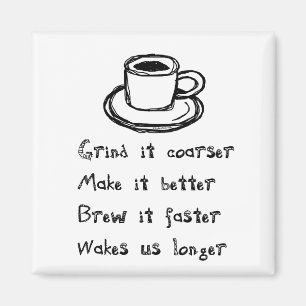Kaffee Punk Magnet