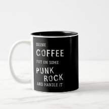 KAFFEE & PUNKROCK TASSE