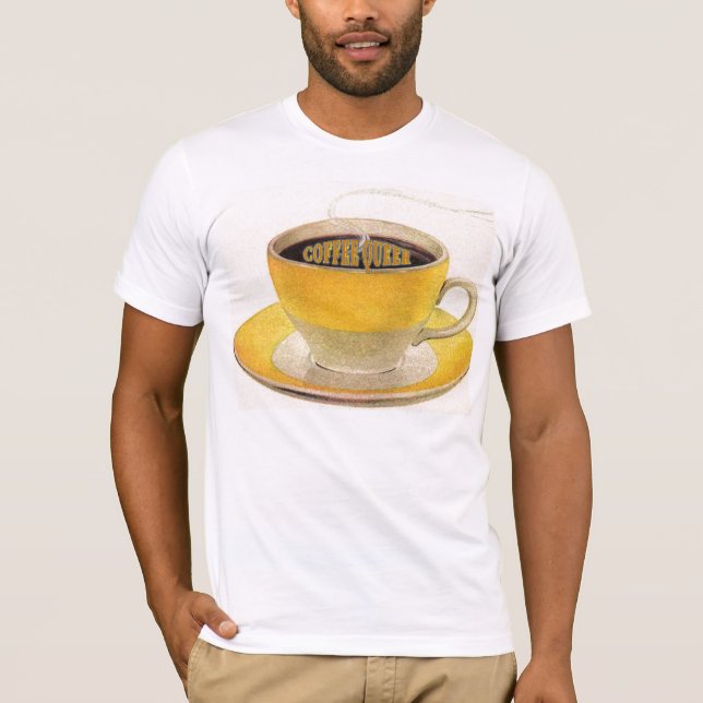 KAFFEE QUE T-Shirt (Vorderseite)