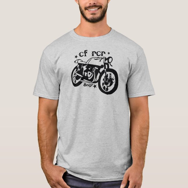 Kaffee Racer T-Shirt (Vorderseite)