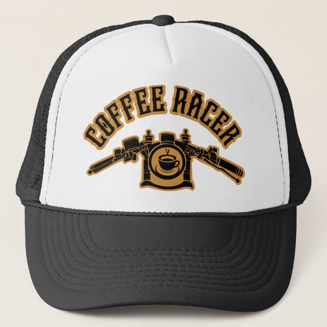 KAFFEE RACER TRUCKERKAPPE (Vorderseite)