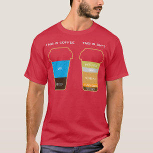 Kaffee Retro Vintage Barista Enthusiast Lustig Esp T-Shirt
