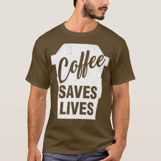 Kaffee Rette Sonnenschein Kaffee Lover Geschenk Id T-Shirt