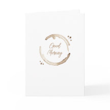 KAFFEE Ring GUTE MORGEN SONNENSCHIRM Kunsthandwerk