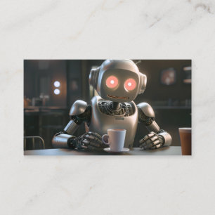 Kaffee-Roboter Treuekarte
