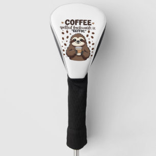 Kaffee rückwärts geschrieben ist eeffoC Koffein-Fa Golf Headcover