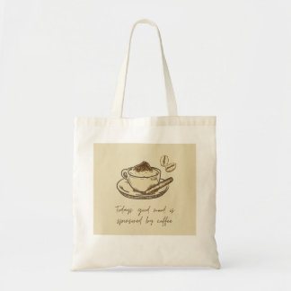 Kaffee Sack Tote Tasche | Gemütliche Kaffeetasche
