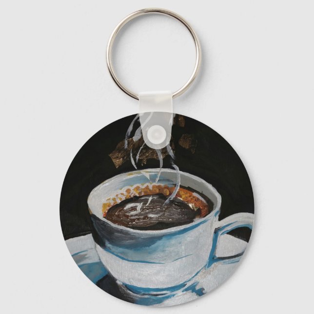Kaffee Schlüsselanhänger (Vorderseite)