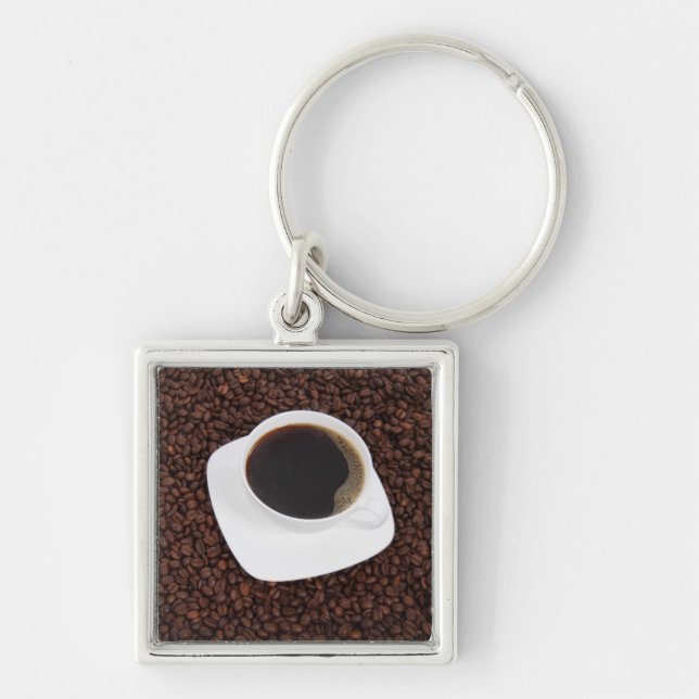 Kaffee-Schlüsselanhänger Schlüsselanhänger (Vorne)