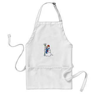 Kaffee-Schneemann Schürze
