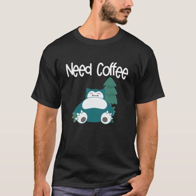 Kaffee, Schnorchler T-Shirt (Vorderseite)