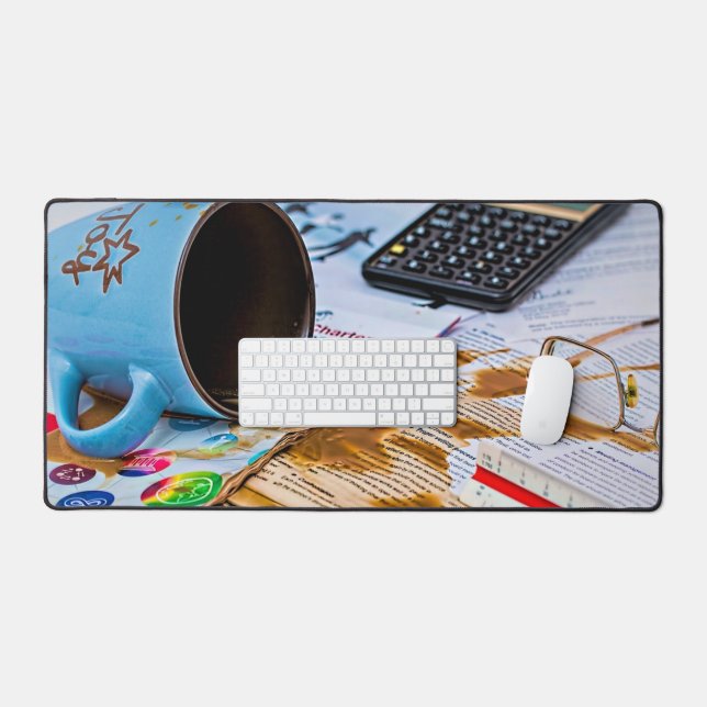 Kaffee Schreibtischunterlage (Tastatur & Maus)