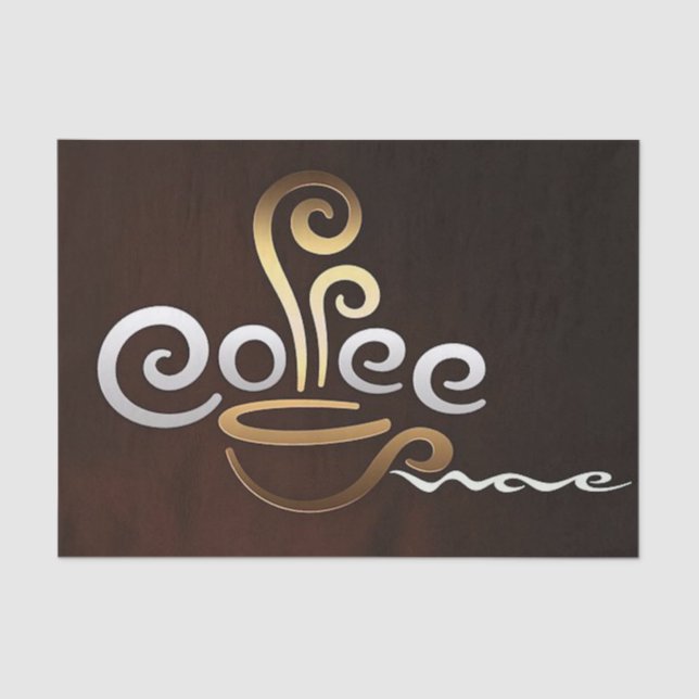 Kaffee Seidenpapier (Vorderseite)