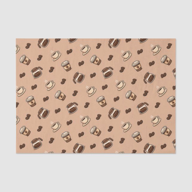 Kaffee Seidenpapier (Vorderseite)