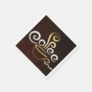 Kaffee Serviette