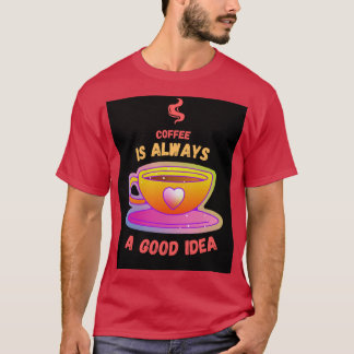 Kaffee-Shirt T-Shirt