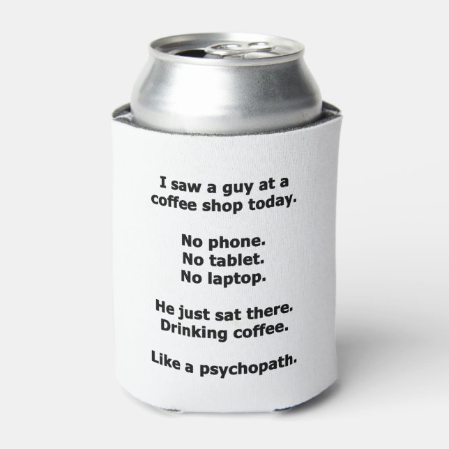 Kaffee-Shop Dosenkühler (Kanne Vorderseite)