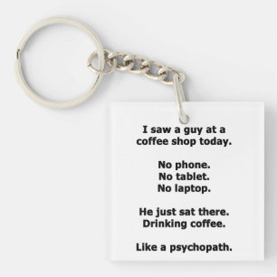 Kaffee-Shop Schlüsselanhänger