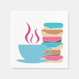 Kaffee-Shop Serviette