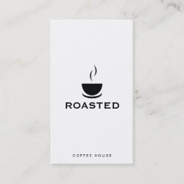 Kaffee-Shop Visitenkarte