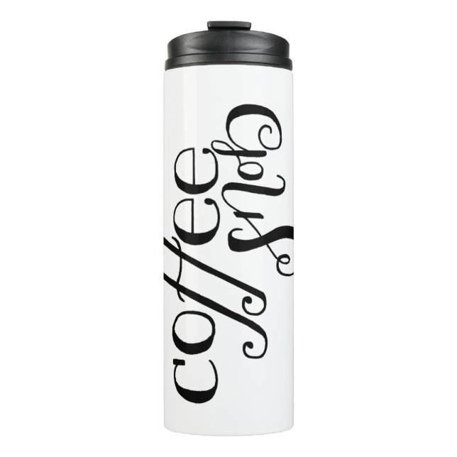 Kaffee Snob Travel Mug Thermosbecher (Vorderseite)