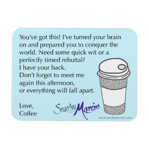 Kaffee-Spaß Magnet