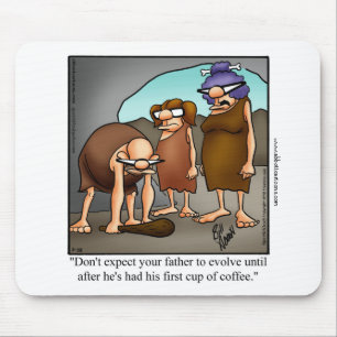 Kaffee Spaß Mousepad Geschenk