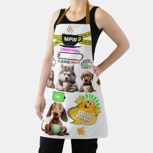 Kaffee Spaß ... Schürze