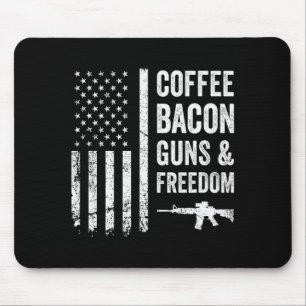 Kaffee Speck Waffen &amp; Dom - Bbq Grill Lustige  Mousepad