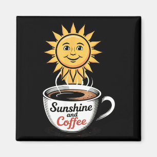 Kaffee Strand Wiederholung Sommer Hawaii Sonnensch Magnet